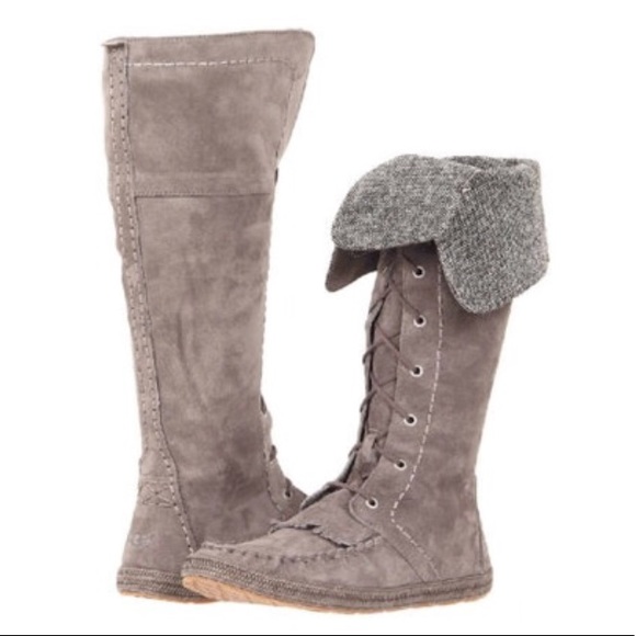 ugg tall moccasin boots